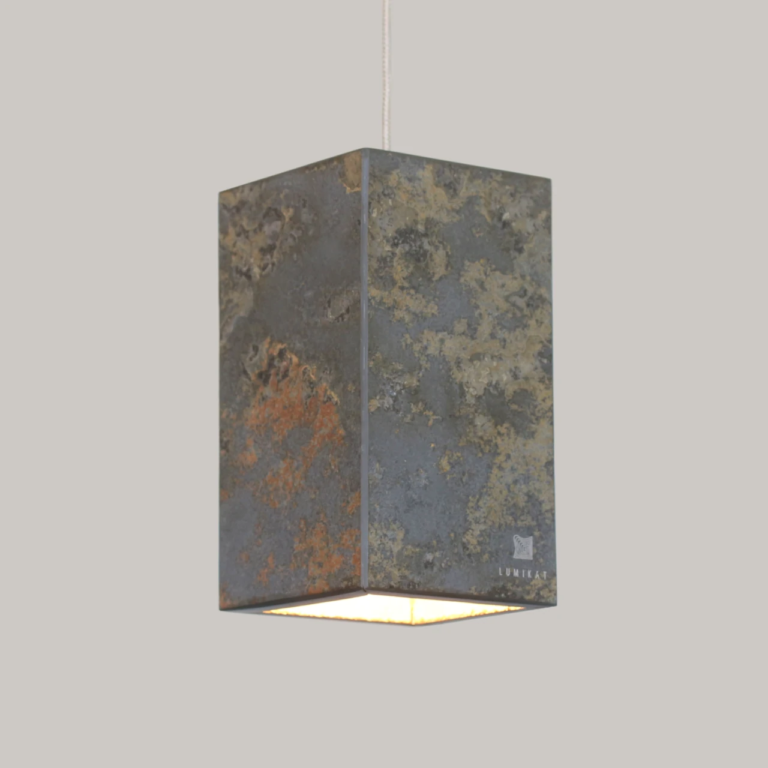 Naturstein-Hängeleuchte aus Naturstein, Design by LUMIKAT