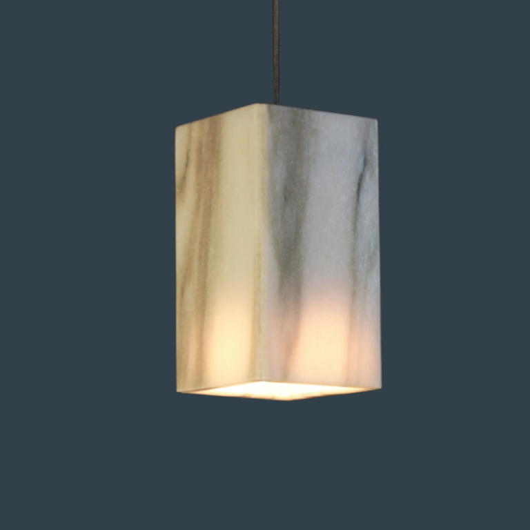 Naturstein-Hängeleuchte aus Naturstein, Design by LUMIKAT