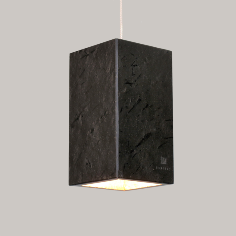 Naturstein-Hängeleuchte aus Naturstein, Design by LUMIKAT