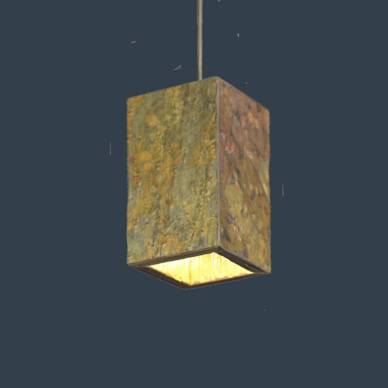 Naturstein-Hängeleuchte aus Naturstein, Design by LUMIKAT